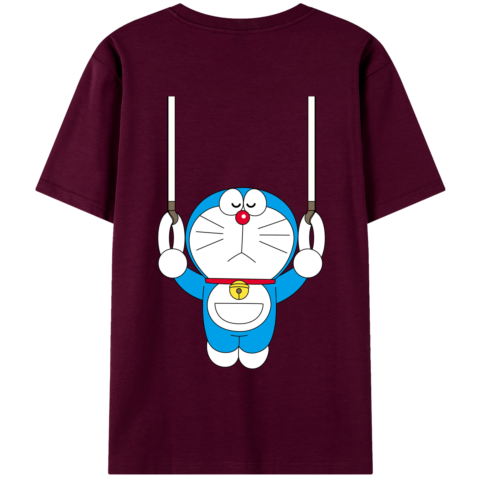 （画像用） ドラえもん Doraemon レディース半袖Tシャツ(バックプリント)